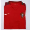 Portugal Home Soccer Jersey Retro 2016 - gojersey