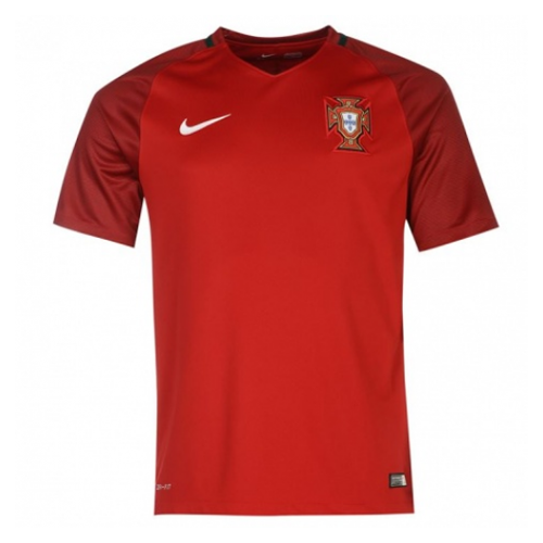 Portugal Home Soccer Jersey Retro 2016 - gojersey
