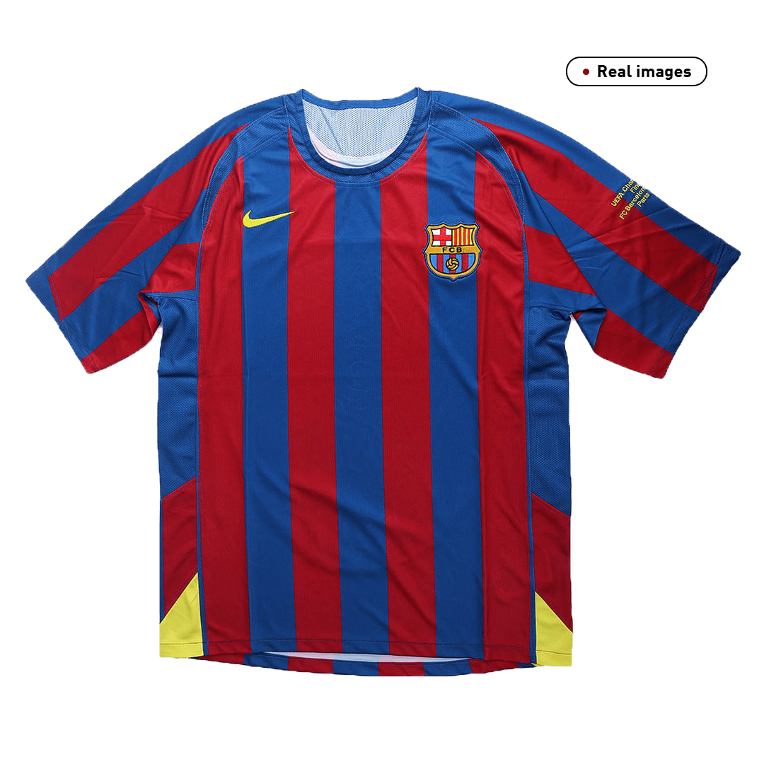 Barcelona Home Jersey Retro 2005/06  - UCL Final - gojersey