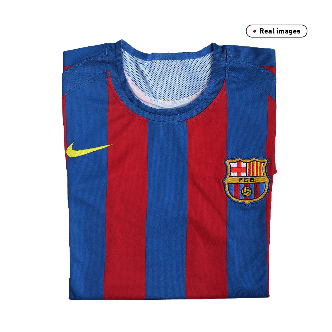 Barcelona Home Jersey Retro 2005/06  - UCL Final - gojersey