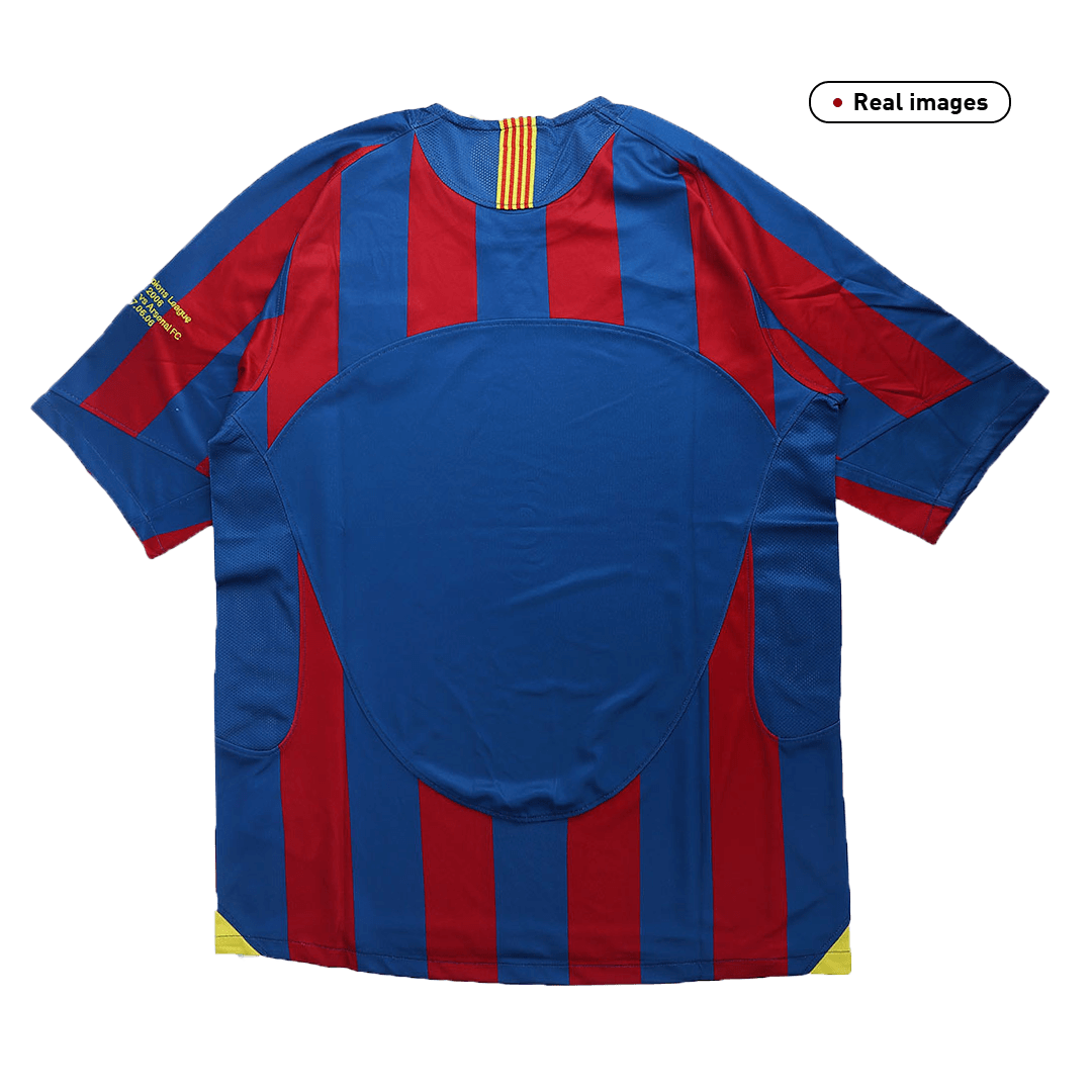 Barcelona Home Jersey Retro 2005/06  - UCL Final - gojersey