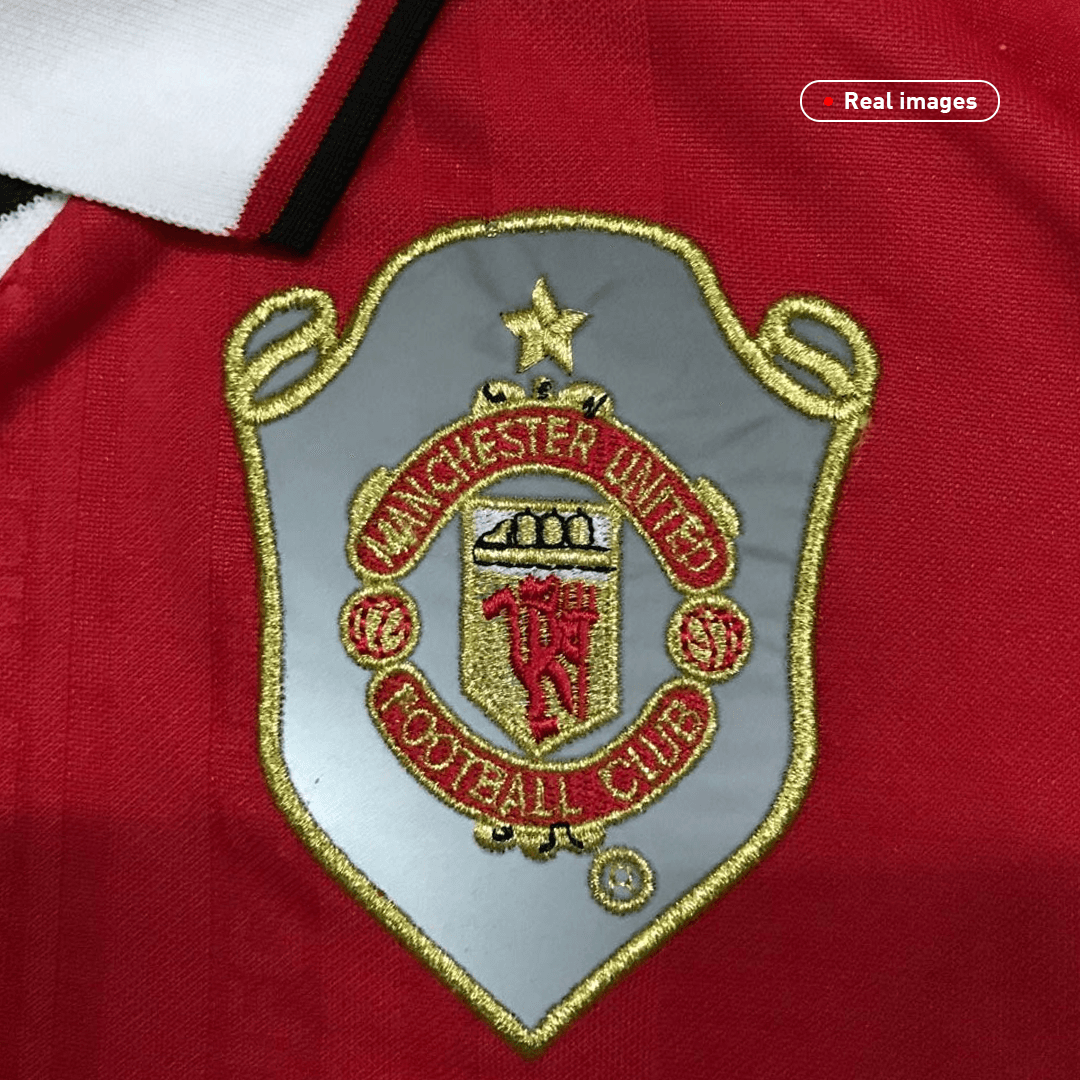 Manchester United Home Jersey Retro 1999/00 - UCL - gojersey