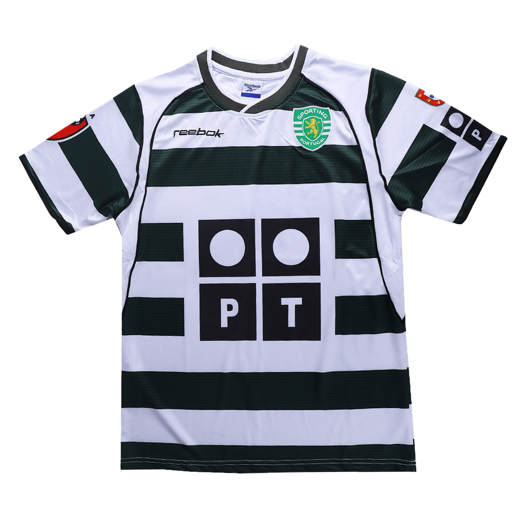 Sporting CP Home Jersey Retro 2001/3 - gojersey
