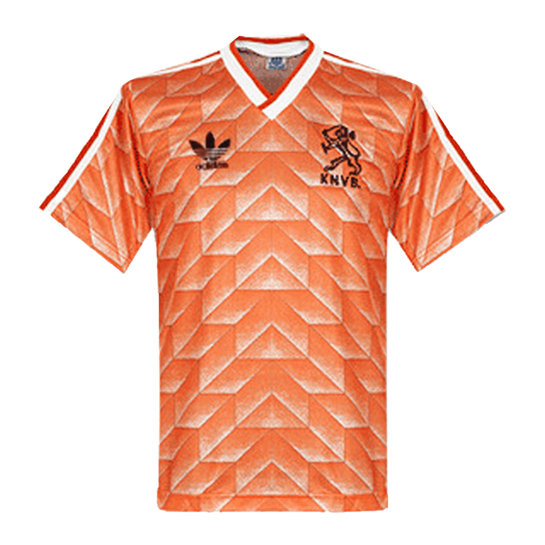 Netherlands Home Soccer Jersey Retro 1988 - gojersey