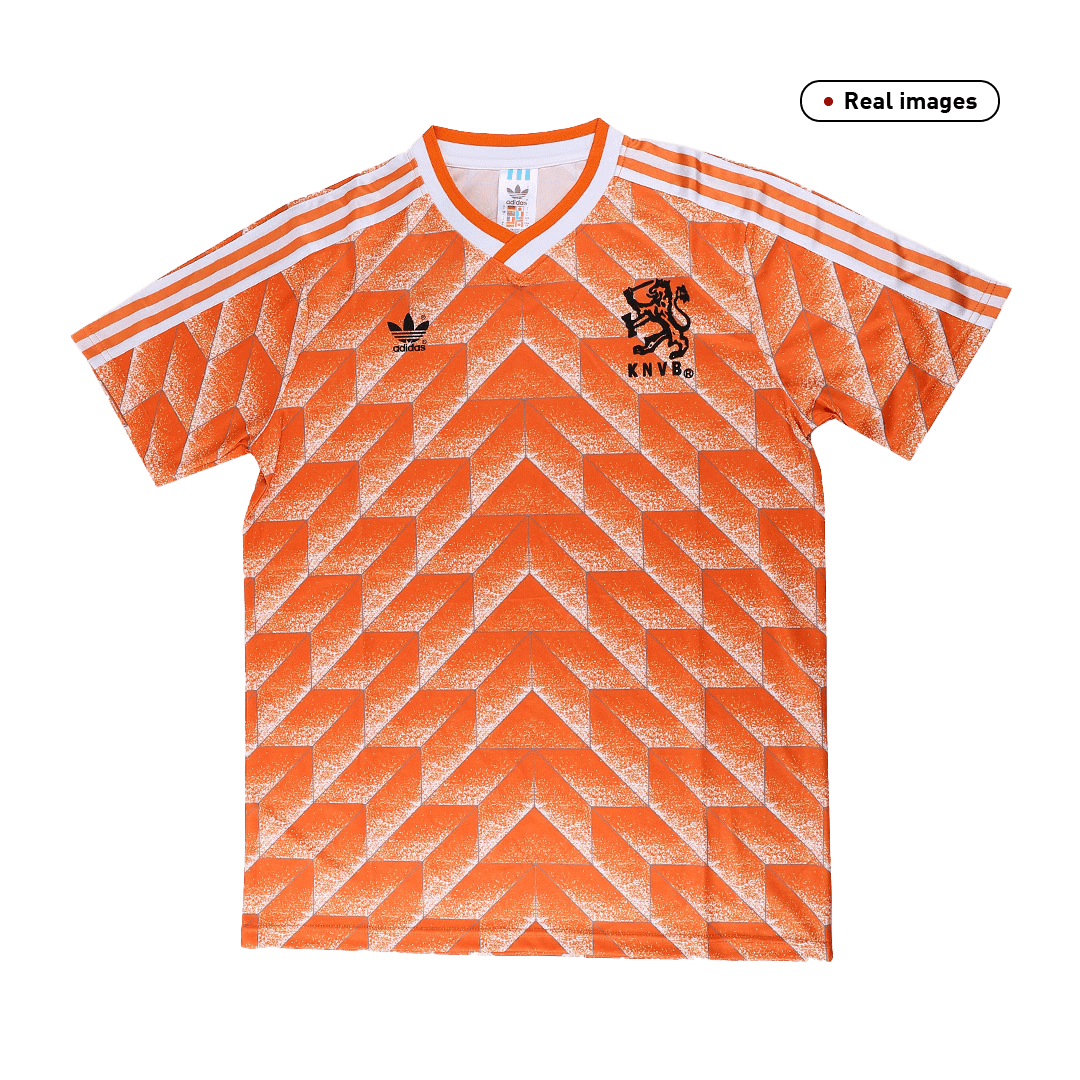 Netherlands Home Soccer Jersey Retro 1988 - gojersey