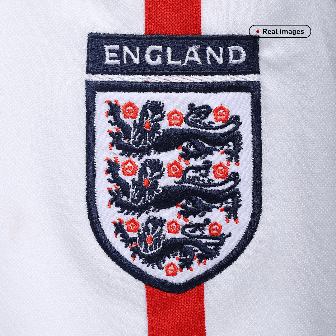 England BECKHAM #7 Home Soccer Jersey Retro 2002 - gojersey