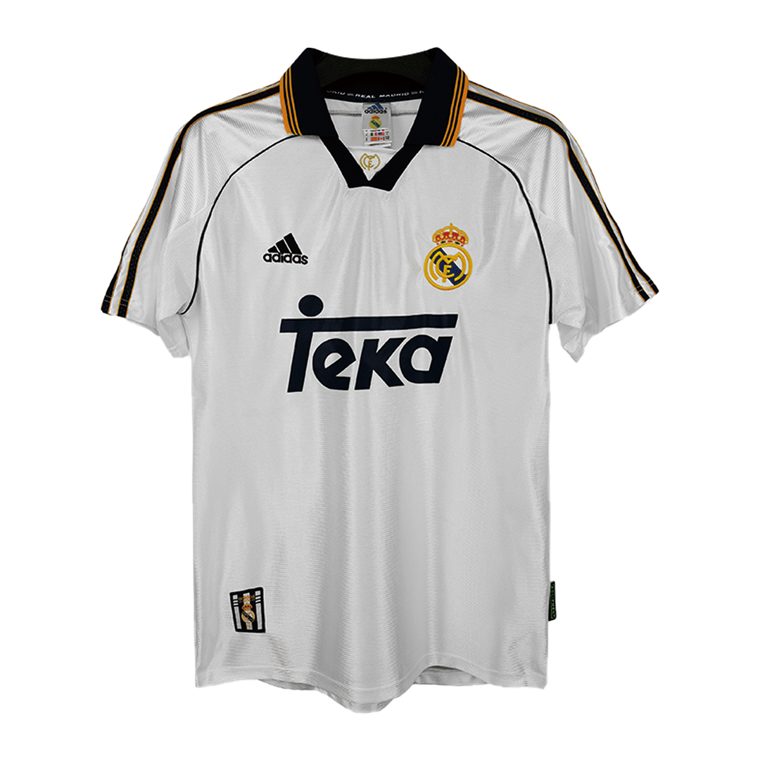 Real Madrid RAUL #7 Home Soccer Jersey Retro 1999/00 - gojersey