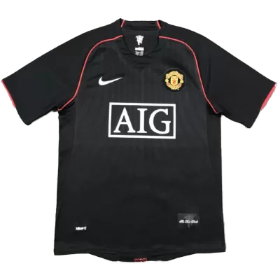 Manchester United Third Away Jersey Retro 2007/08 - gojersey
