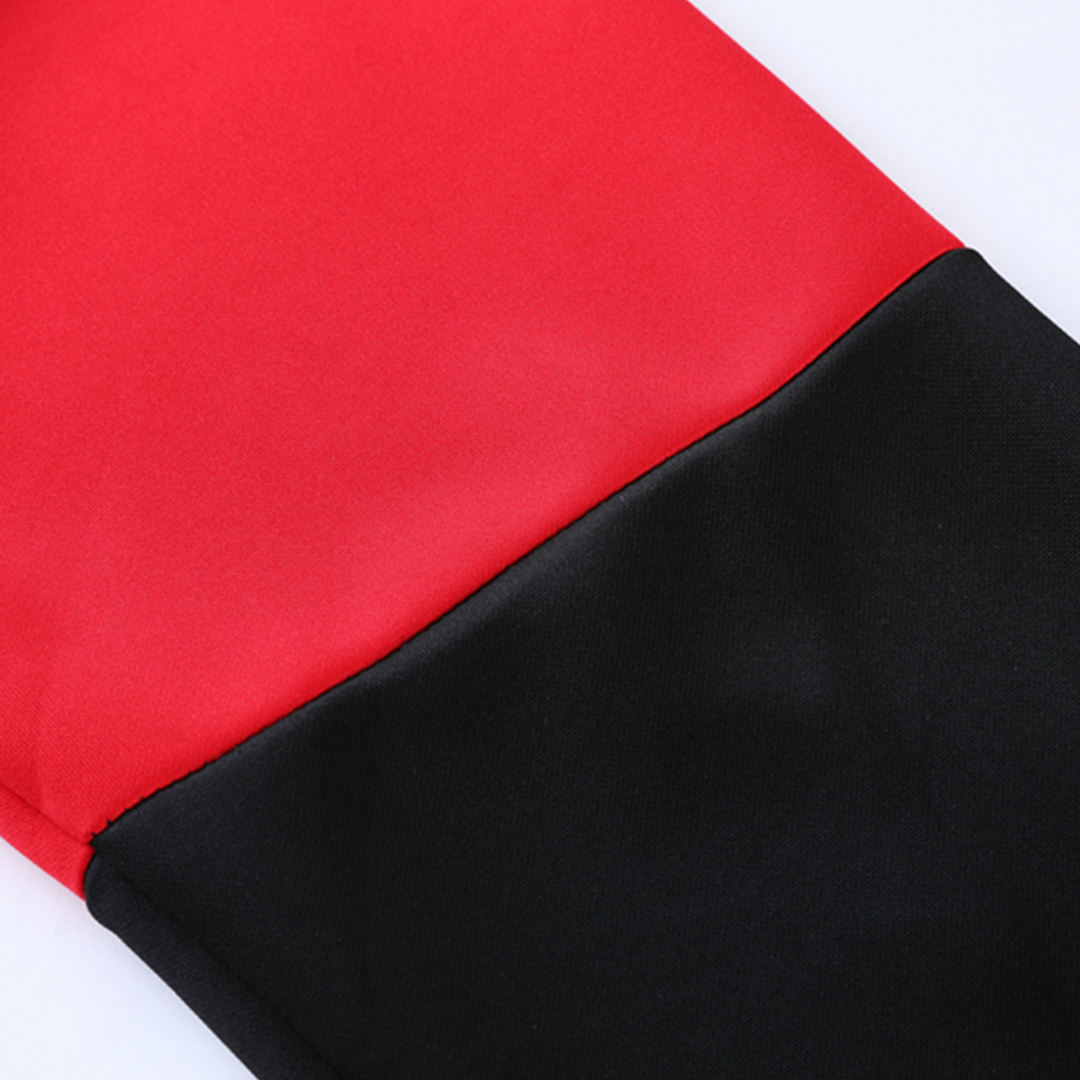 AC Milan Training Jacket 2021/22 Black&Red - gojersey