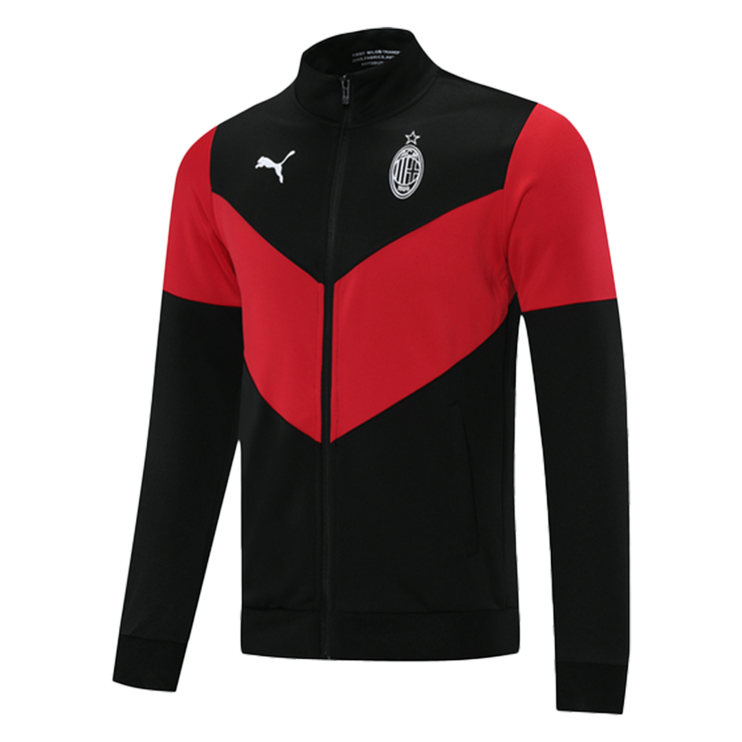 AC Milan Training Jacket 2021/22 Black&Red - gojersey