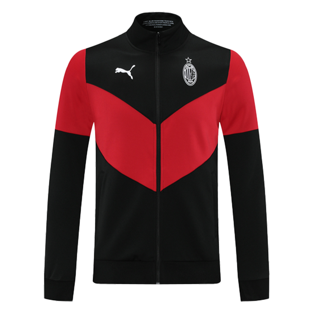 AC Milan Training Jacket 2021/22 Black&Red - gojersey