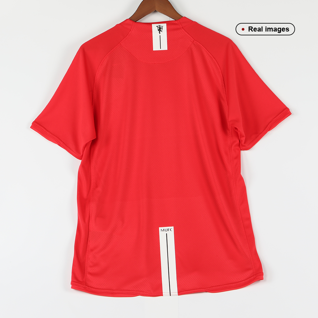 Manchester United Home Jersey Retro 2007/08 - gojersey