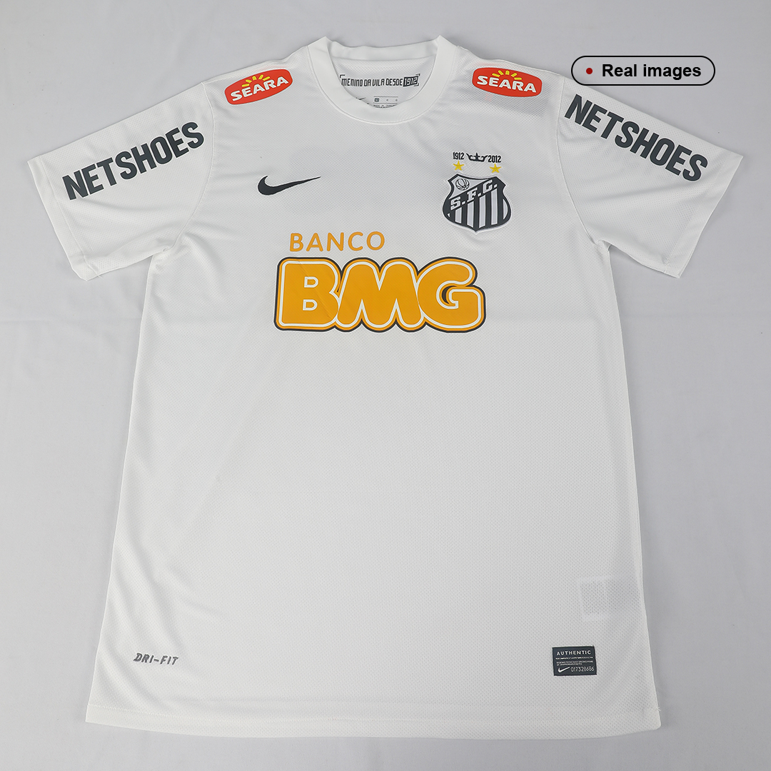Santos FC Home Jersey Retro 2012 - gojersey