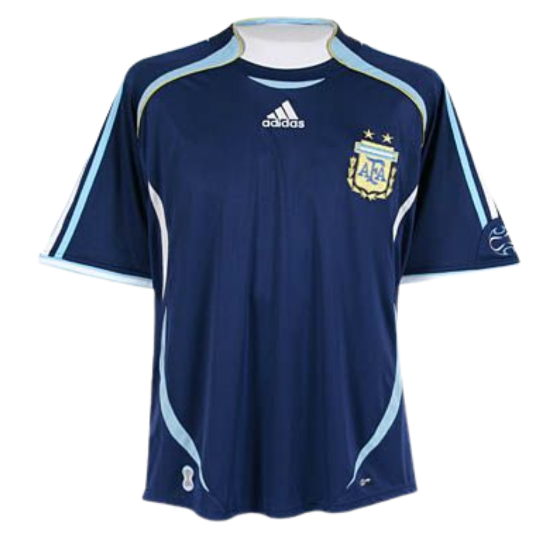 Argentina Away Jersey Retro 2006 - gojersey