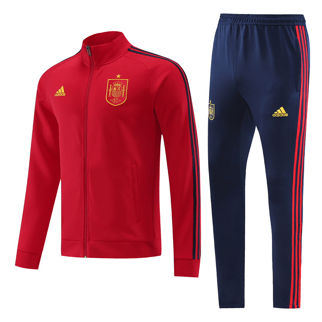 Spain Training Kit 2022/23 - Red (Jacket+Pants) - gojersey