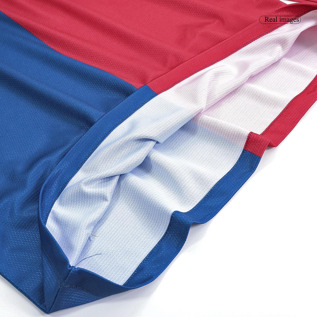 Barcelona XAVI #6 Home Soccer Jersey Retro 2008/09 - Long Sleeve (UCL Final) - gojersey