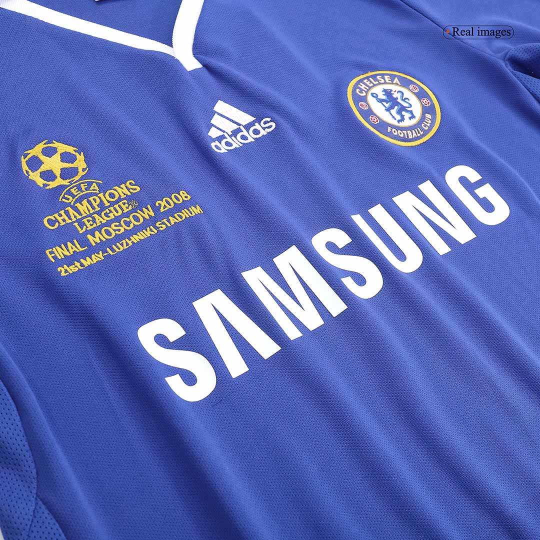 Chelsea Home Jersey Retro 2008 - UCL Final - gojersey