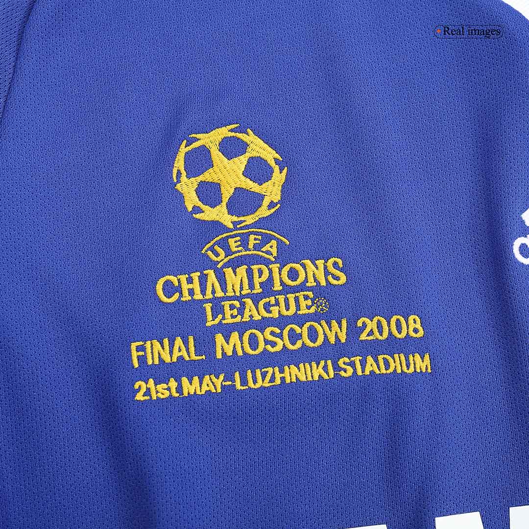 Chelsea Home Jersey Retro 2008 - UCL Final - gojersey