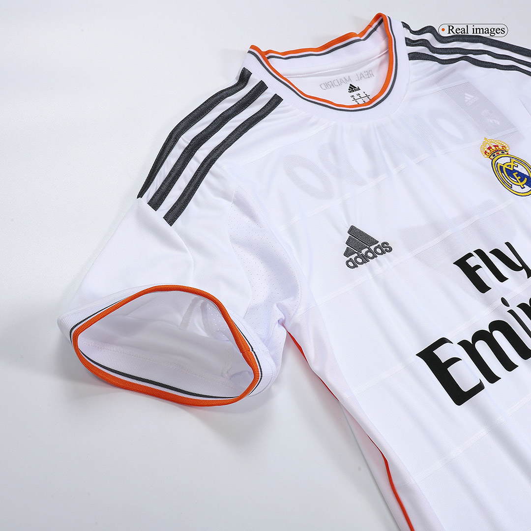 Real Madrid RONALDO #7 Home Jersey Retro 2013/14 - gojersey