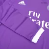 Real Madrid RONALDO #7 Away Soccer Jersey Retro 2016/17 - Long Sleeve - gojersey