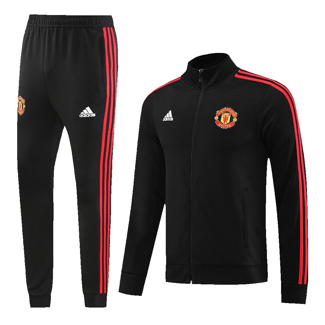 Manchester United Training Kit 2023/24 - Black (Jacket+Pants) - gojersey