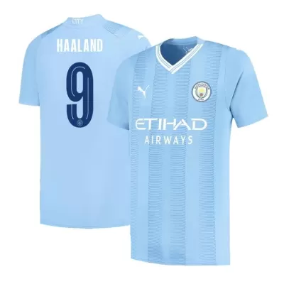 Manchester City HAALAND #9 Home Jersey 2023/24 - UCL Edition - gojersey