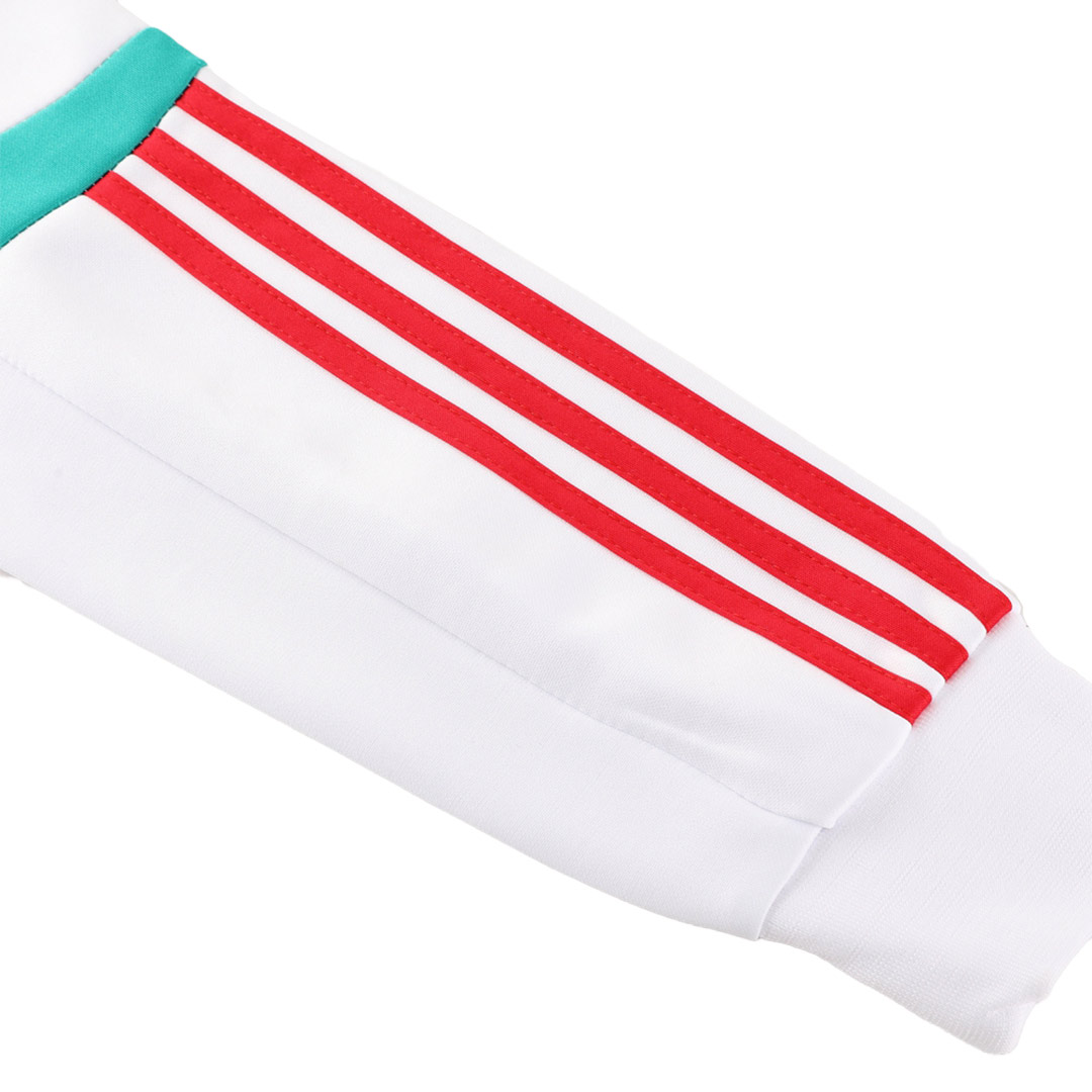 Manchester United Training Kit 2023/24 - White (Jacket+Pants) - gojersey