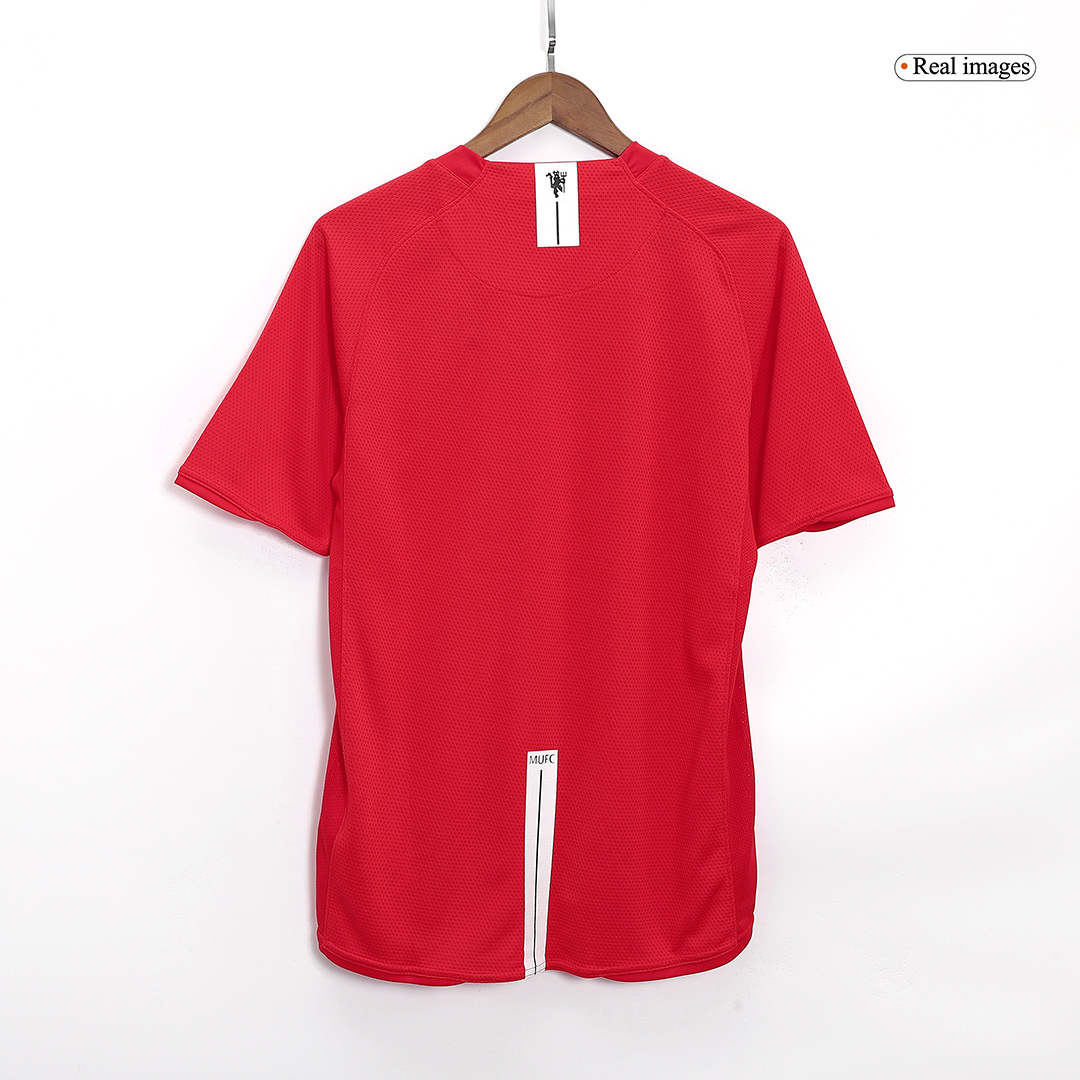 Manchester United Classic Soccer Jerseys Home 2007/08 - UCL Final - gojersey