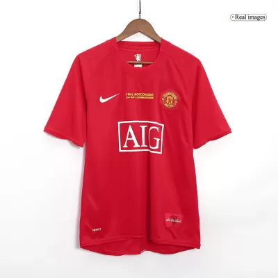 Manchester United Classic Soccer Jerseys Home 2007/08 - UCL Final - gojersey