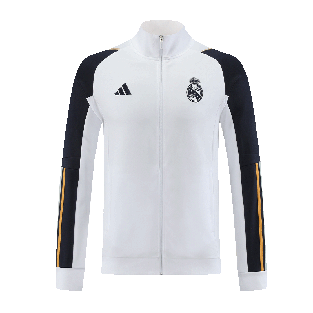 Real Madrid Training Kit 2023/24 - White (Jacket+Pants) - gojersey