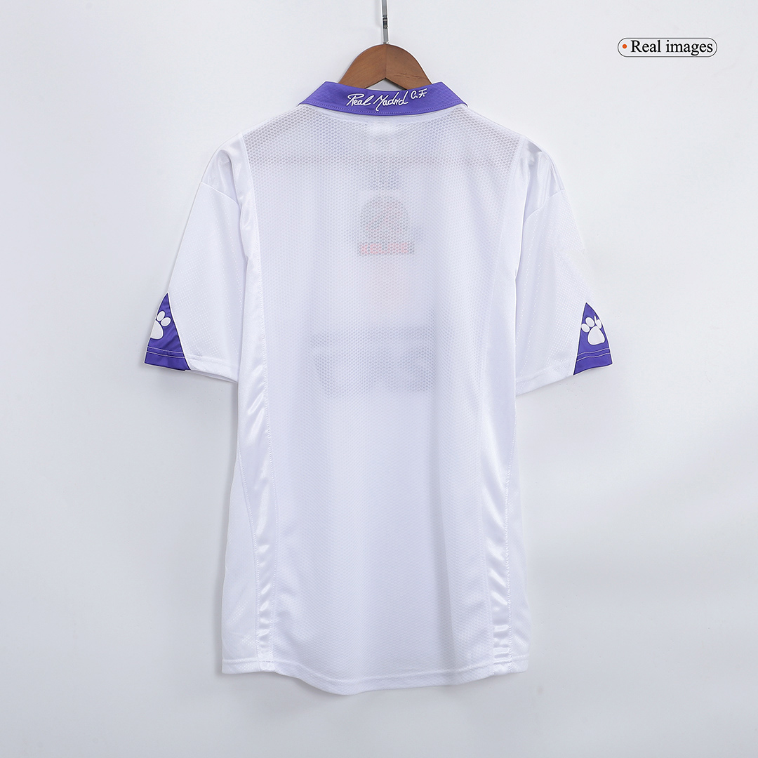 Real Madrid Home Jersey Retro 1997/98 - gojersey