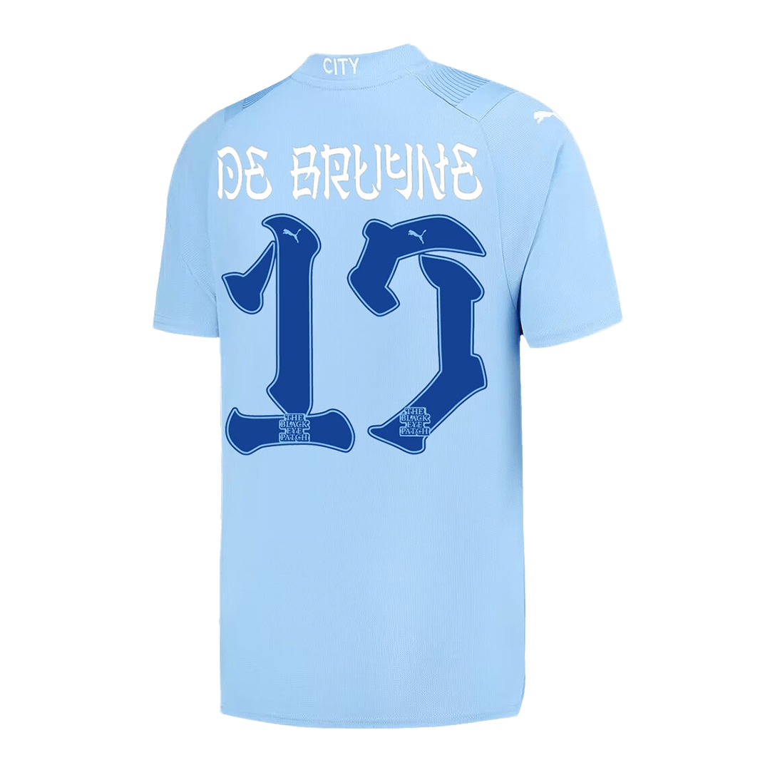 Manchester City DE BRUYNE #17 Japanese Tour Printing Home Jersey 2023/24 - gojersey