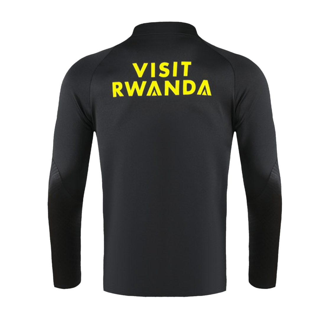 Kid's PSG Zipper Sweatshirt Kit(Top+Pants) 2023/24 - gojersey