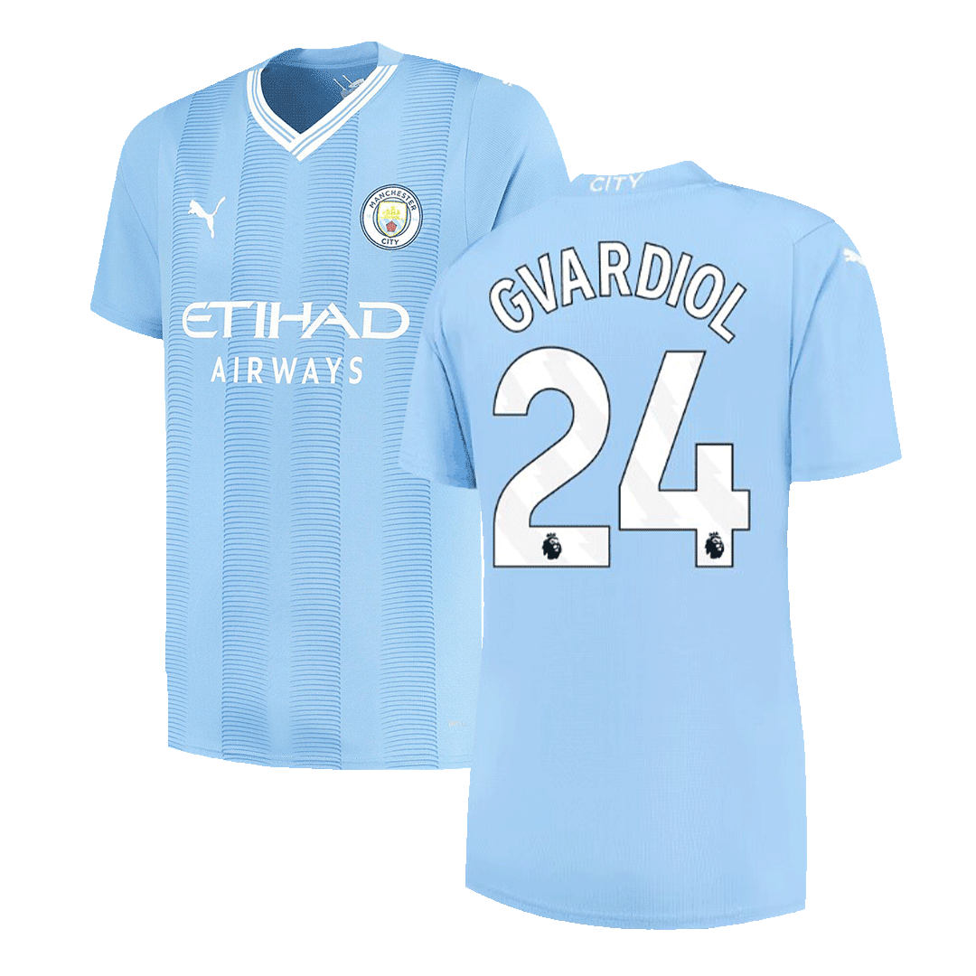 Manchester City GVARDIOL #24 Home Jersey 2023/24 - gojersey