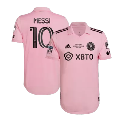Inter Miami CF MESSI #10 Home Jersey Authentic 2023 - Leagues Cup Final - gojersey