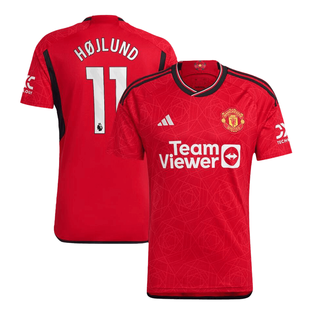 Manchester United HØJLUND #11 Home Jersey 2023/24 - gojersey