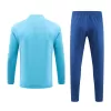 Kid's Marseille Zipper Sweatshirt Kit(Top+Pants) 2023/24 - gojersey
