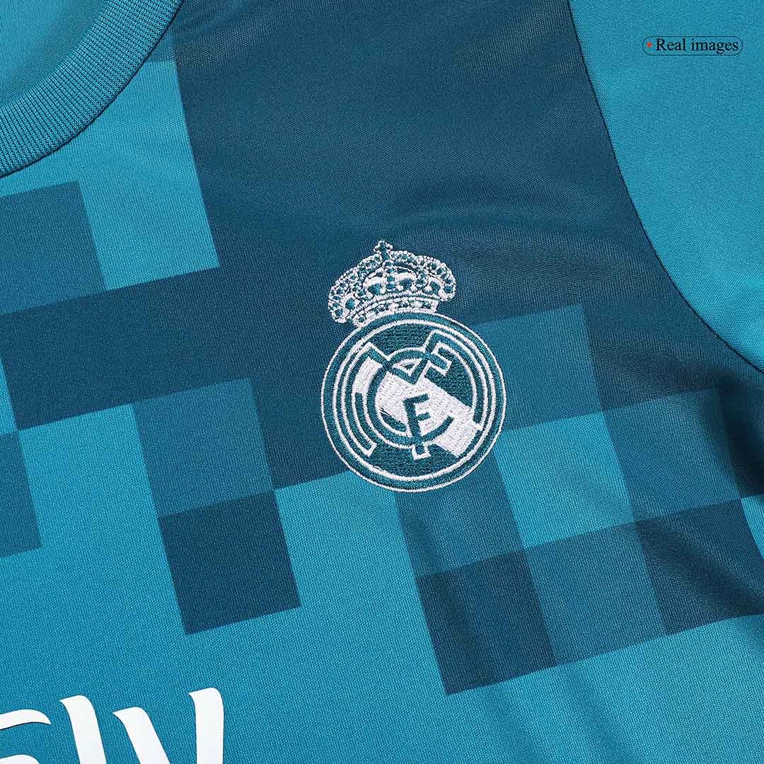 Real Madrid Third Away Jersey Kit 2017/18 Kids(Jersey+Shorts) - gojersey
