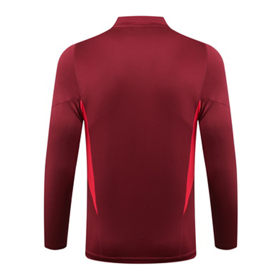 Manchester United Sweatshirt Kit 2023/24 - Red (Top+Pants) - gojersey