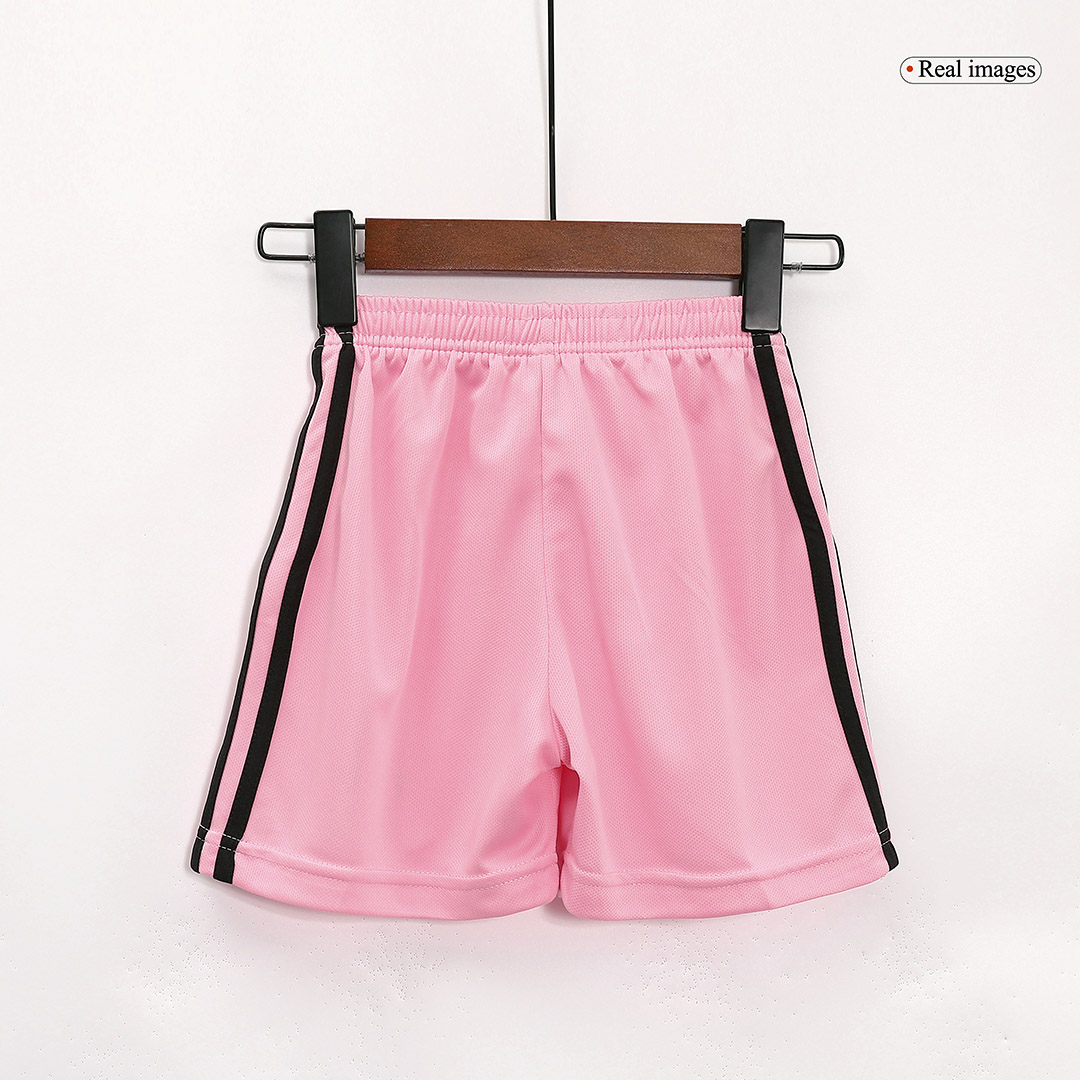 Inter Miami CF Long Sleeve Home Jersey Kit 2023/24 Kids(Jersey+Shorts) - gojersey