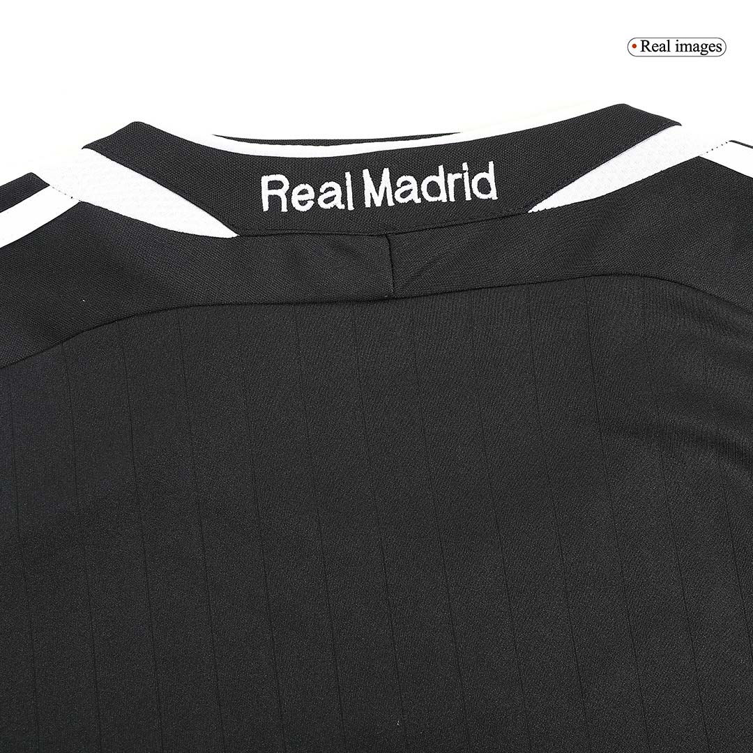 Real Madrid BECKHAM #23 Long Sleeve Away Soccer Jersey Retro 2006/07 - gojersey