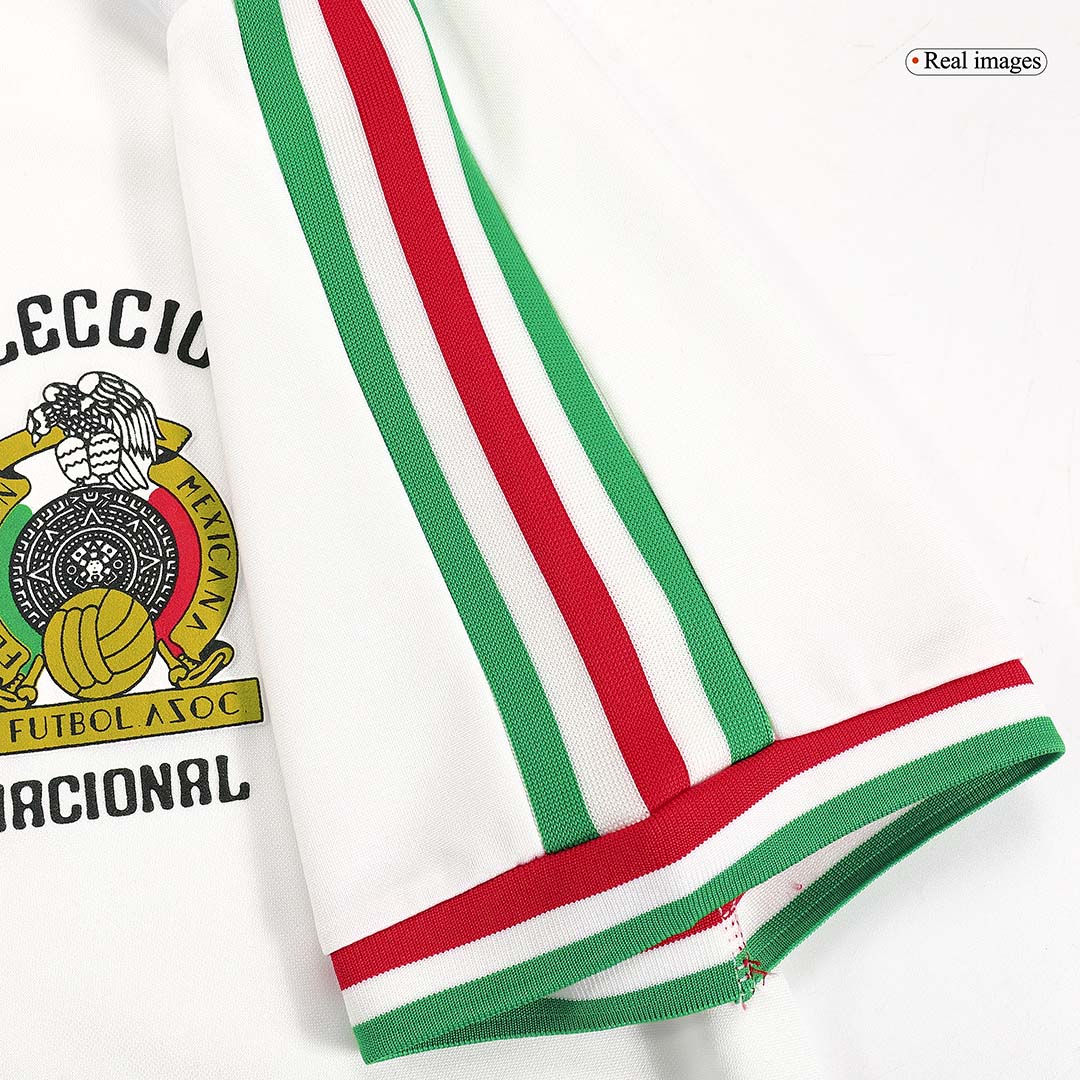 Mexico Remake Soccer Jersey 1985 White - gojersey