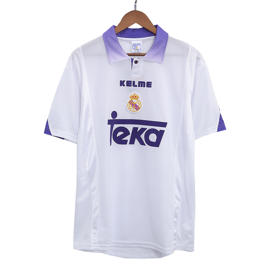Real Madrid Home Jersey Retro 1997/98 - gojersey