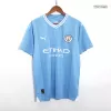 Manchester City J.ALVAREZ #19 Japanese Tour Printing Home Jersey 2023/24 - gojersey
