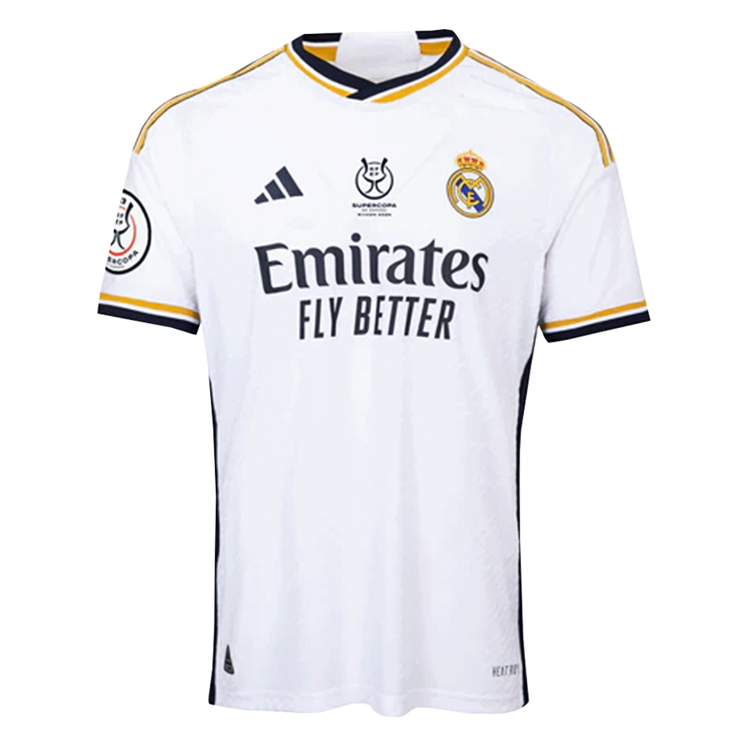 Campeones Supercopa Real Madrid CAMPEONES #13 Home Jersey Authentic 2023/24 - gojersey