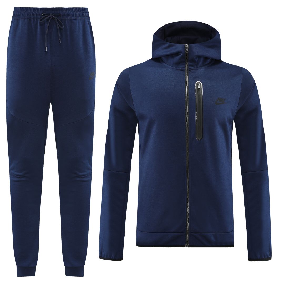 Customize Hoodie Training Kit (Jacket+Pants) Navy - gojersey