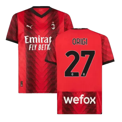 AC Milan ORIGI #27 Home Jersey 2023/24 - gojersey