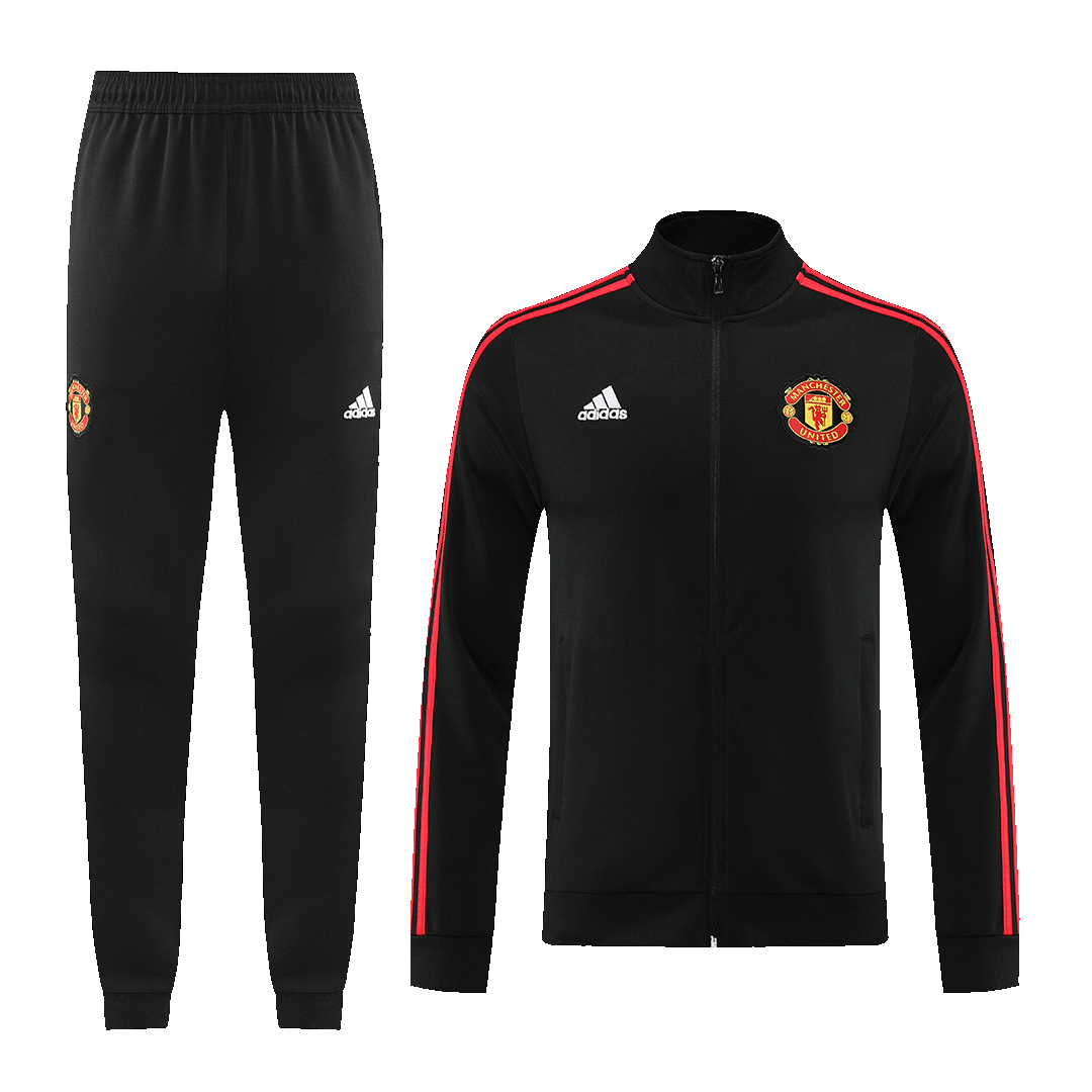 Manchester United Training Kit 2023/24 - Black (Jacket+Pants) - gojersey