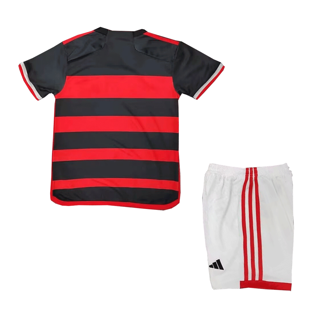 CR Flamengo Home Jersey Kit Kids(Jersey+Shorts) - gojersey