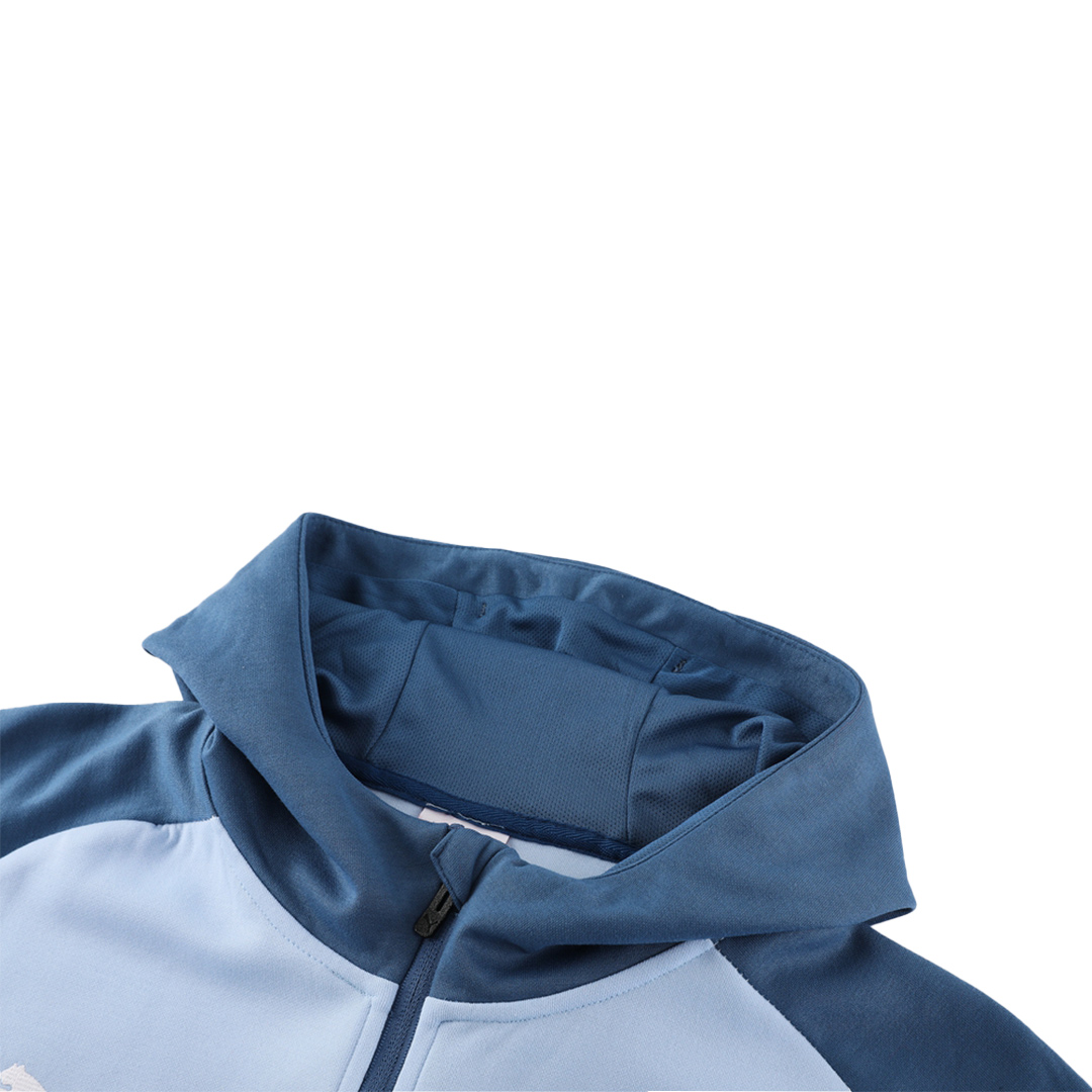 Manchester City Hoodie Training Kit - Blue - gojersey
